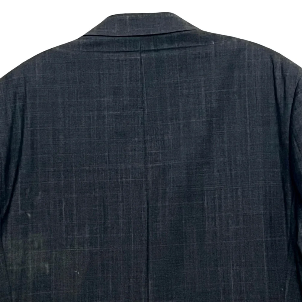 Marc Anthony Blazer Heatherd Charcoal  Men's Sz 44L  NWOT